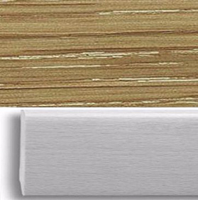 Плинтус шпонированный Pedross Дуб затертый 80х18, 1 м.п.